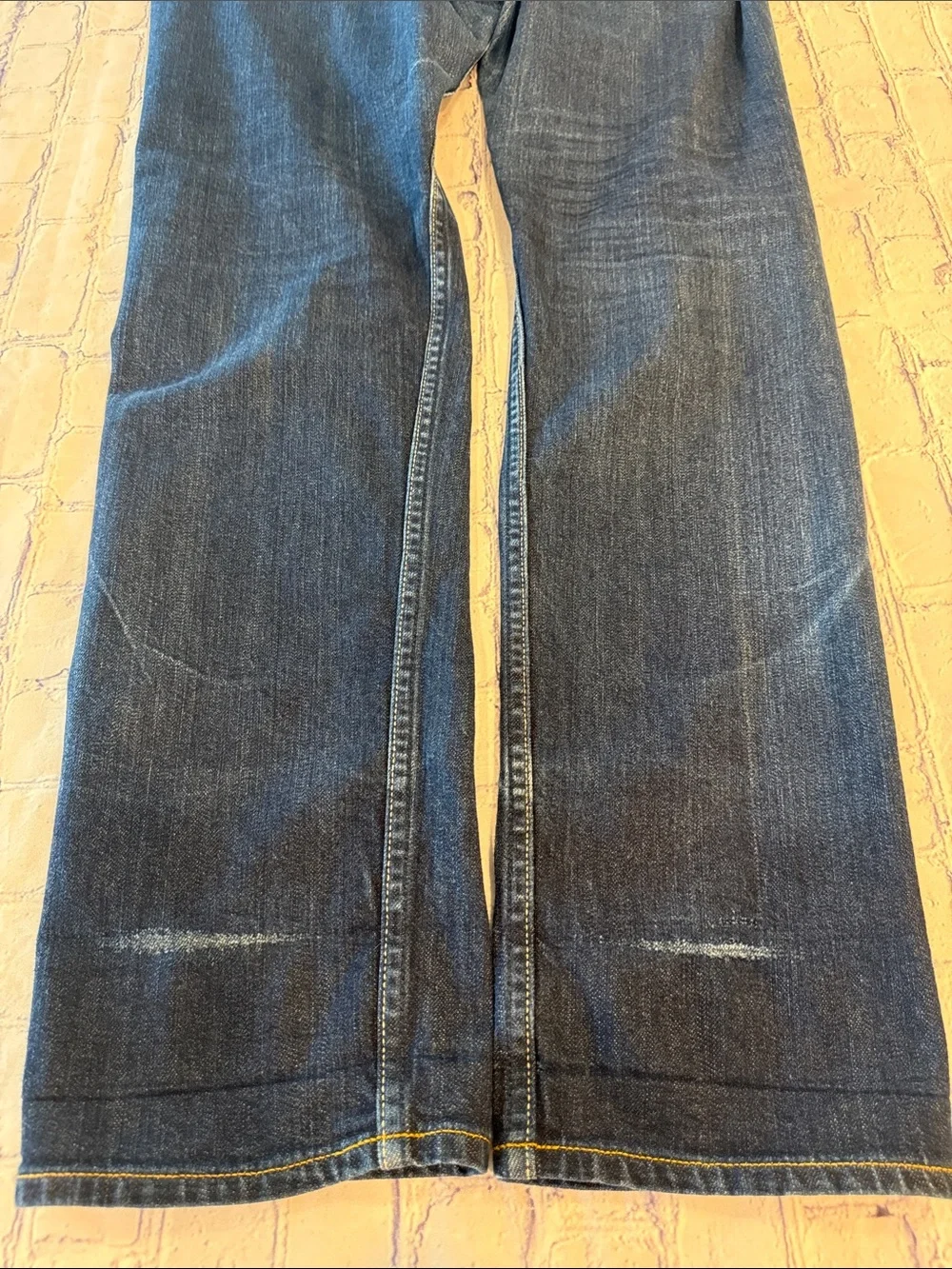 Men's Dark Blue Denim Jeans